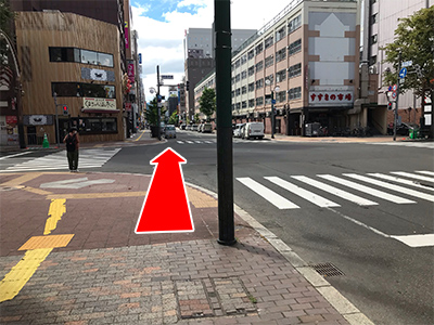 豊水すすきの駅からハピネス札幌まで3